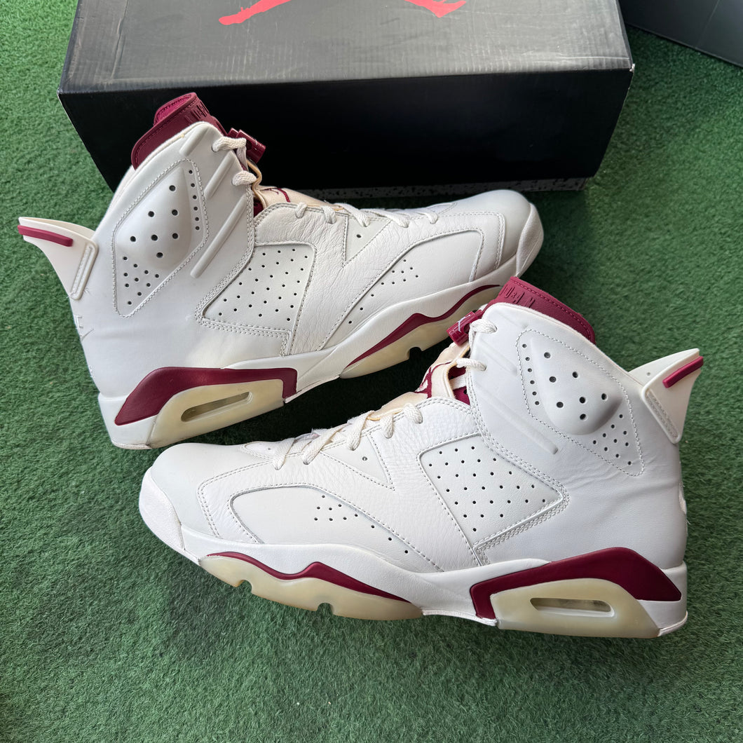 Jordan Maroon 6s Size 14