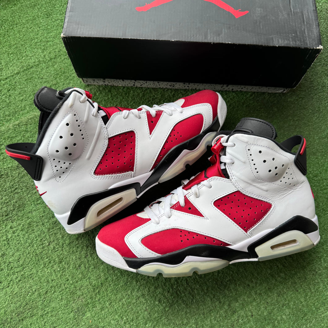 Jordan Carmine 6s Size 9.5