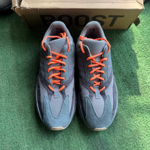 Load image into Gallery viewer, Yeezy Teal Blue 700s Size 12

