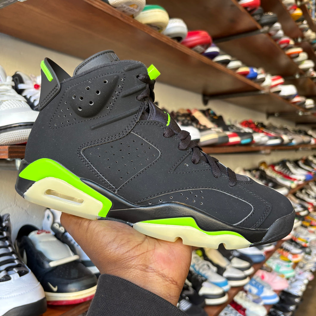 Jordan Electric Green 6s Size 8