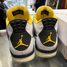 Load image into Gallery viewer, Jordan Vivid Sulfur 4s Size 12W/10.5M
