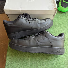 Load image into Gallery viewer, Nike All Black Air Force 1s Size 15
