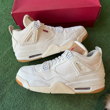 Load image into Gallery viewer, Jordan Levi’s Cream 4s Size 12
