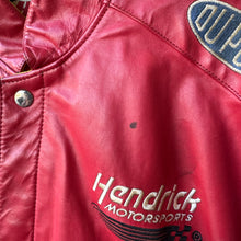 Load image into Gallery viewer, Vintage NASCAR Jeff Gordon Leather Jacket Size XL
