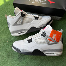 Load image into Gallery viewer, Jordan White Cement 4s Size 15
