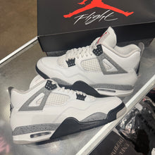 Load image into Gallery viewer, Jordan White Cement 4s Size 12
