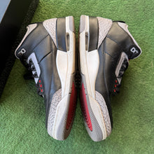 Load image into Gallery viewer, Jordan Black Cement 3s Size 11.5

