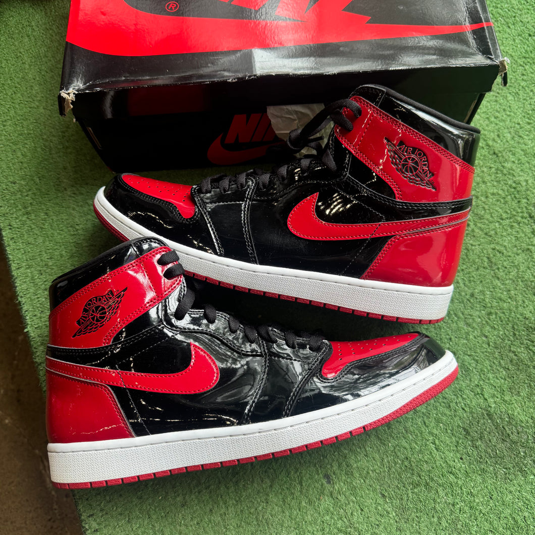 Jordan Patent Bred 1s Size 13