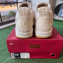 Load image into Gallery viewer, Jordan Levi’s Cream 4s Size 12
