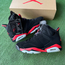 Load image into Gallery viewer, Jordan Infrared Salesman Sample 6s Size 10.5
