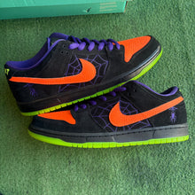 Load image into Gallery viewer, Nike SB Night of Mischief Halloween Dunk Lows Size 11.5
