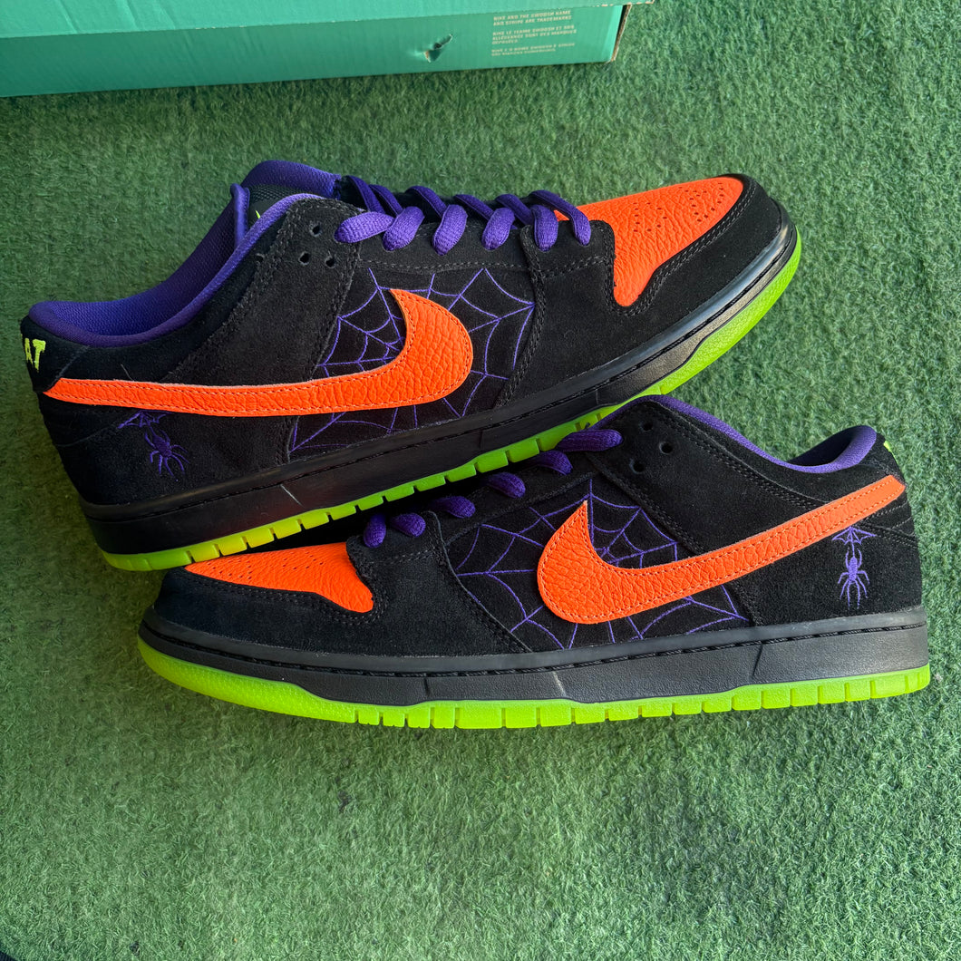 Nike SB Night of Mischief Halloween Dunk Lows Size 11.5