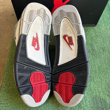 Load image into Gallery viewer, Jordan White Cement 4s Size 12.5
