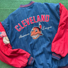 Load image into Gallery viewer, Vintage Cleveland Indians Mirage Jacket Size XXL
