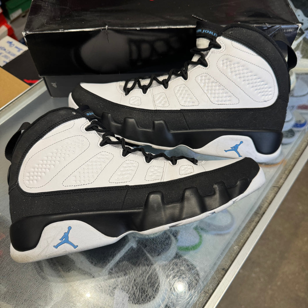 Jordan University Blue 9s Size 10.5