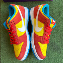 Load image into Gallery viewer, Nike SB Bart Simpson Dunk Lows Size 10.5
