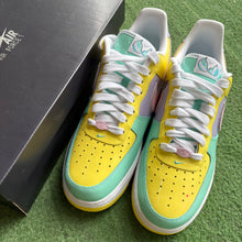 Load image into Gallery viewer, Nike Easter Air Force 1s Size 10
