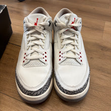 Load image into Gallery viewer, Jordan Reimagined White Cement 3s Size 10
