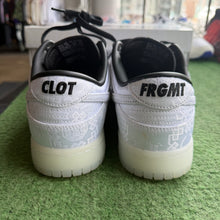 Load image into Gallery viewer, Nike CLOT Fragment Low Dunks Size 10
