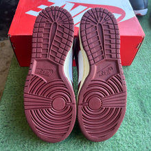Load image into Gallery viewer, Nike Vintage Red Low Dunks Size 8W/6.5M
