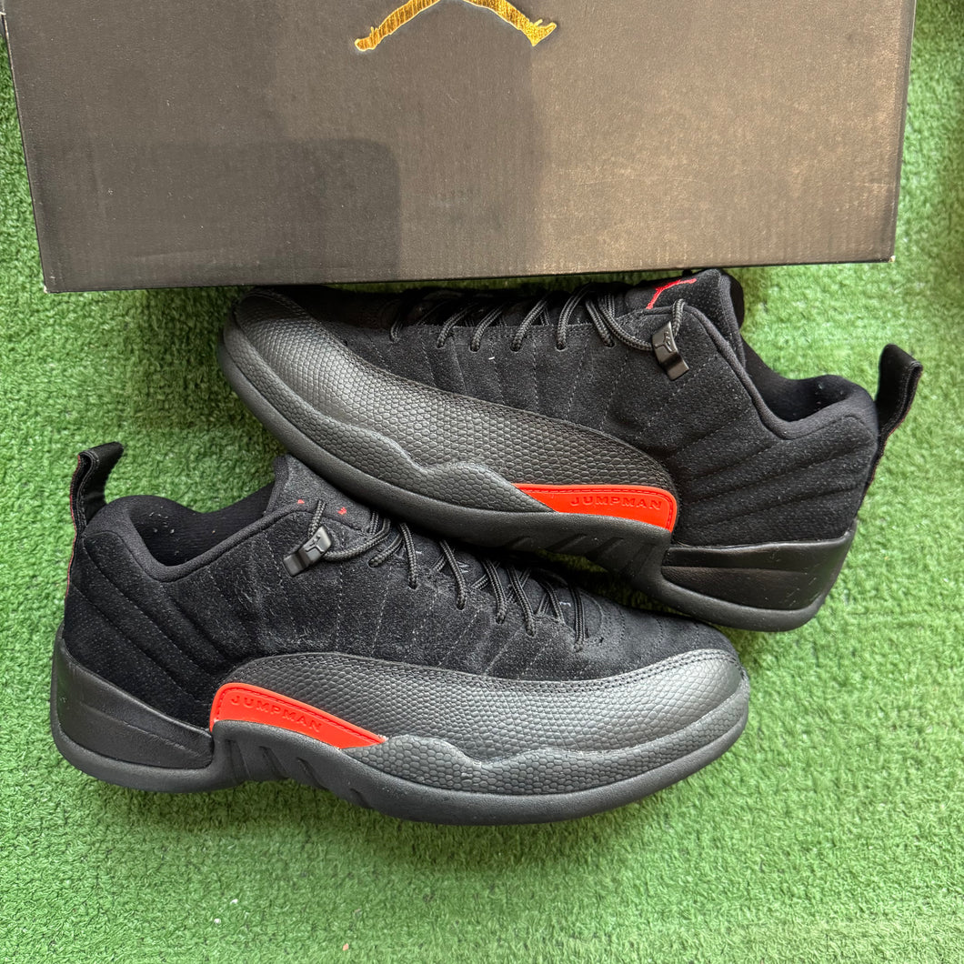 Jordan Max Orange Low 12s Size 9.5