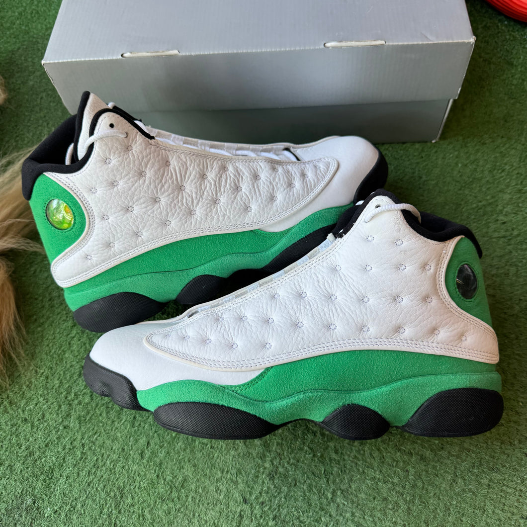 Jordan Lucky Green 13s Size 10