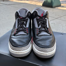 Load image into Gallery viewer, Jordan Black Cement 3s Size 11.5
