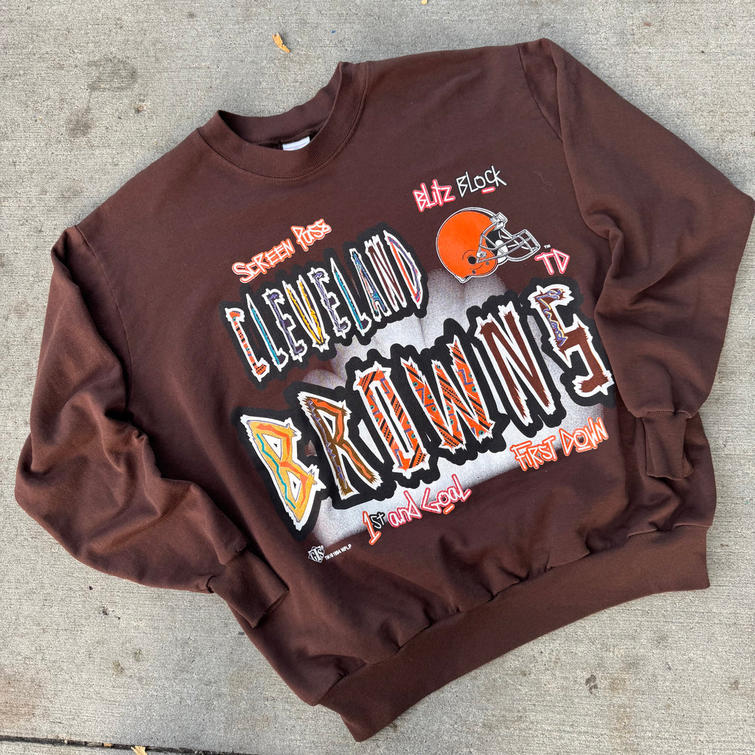Vintage Cleveland Browns Crewneck Size XL