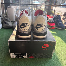 Load image into Gallery viewer, Jordan Reimagined White Cement 3s Size 8.5
