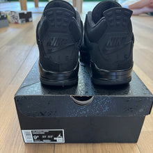 Load image into Gallery viewer, Jordan Black Cat 4s Size 9.5
