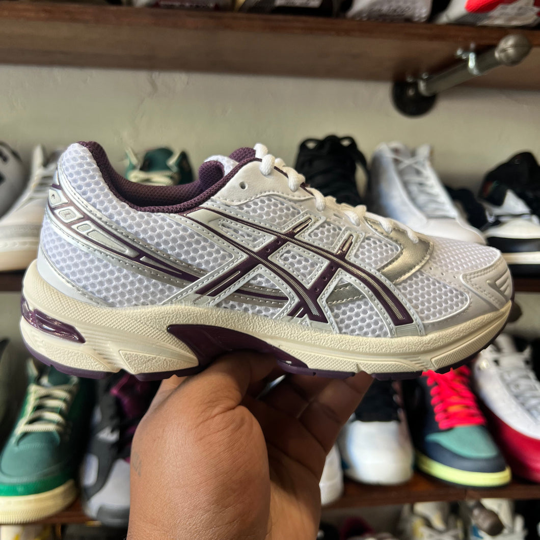 ASICS White Deep Plum Gel 1130s