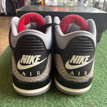 Load image into Gallery viewer, Jordan Black Cement 3s Size 10.5
