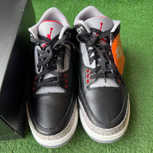 Load image into Gallery viewer, Jordan Black Cement 3s Size 8.5
