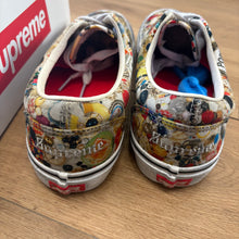 Load image into Gallery viewer, Vans x Supreme Off The Wall Skate Eras Size 10.5
