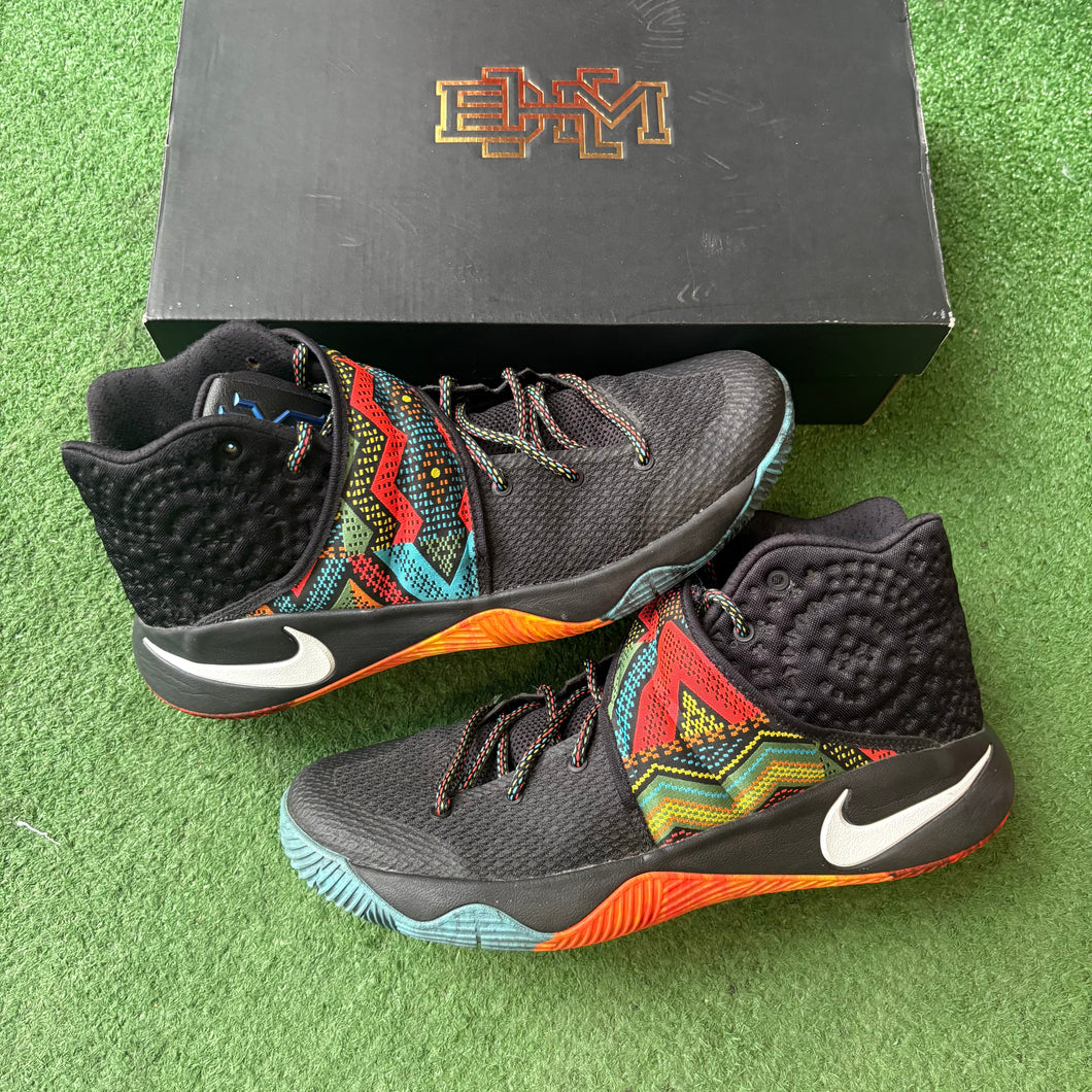 Nike BHM Kyrie 2s Size 10