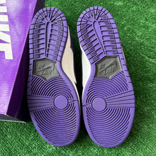 Load image into Gallery viewer, Nike SB Court Purple Low Dunks Size 10.5
