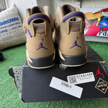 Load image into Gallery viewer, Jordan Gore-Tex Brown Kelp 6s Size 11.5W/10M

