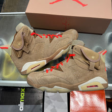 Load image into Gallery viewer, Jordan Travis Scott British Khaki 6s Size 12
