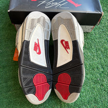 Load image into Gallery viewer, Jordan White Cement 4s Size 13
