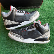 Load image into Gallery viewer, Jordan Black Cement 3s Size 10.5
