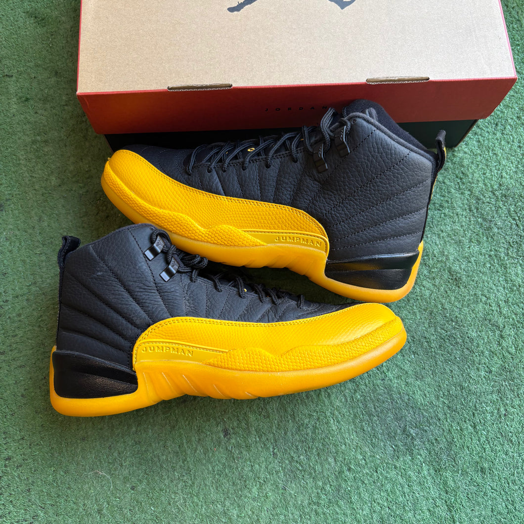 Jordan University Gold 12s Size 8