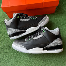 Load image into Gallery viewer, Jordan Green Glow 3s Size 10.5
