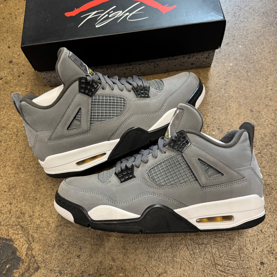 Jordan Cool Grey 4s Size 10.5