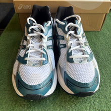 Load image into Gallery viewer, ASICS White Restful Teal Gel-1130s Size 10.5
