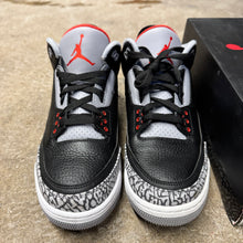 Load image into Gallery viewer, 2018 Jordan Black Cement 3s Size 10
