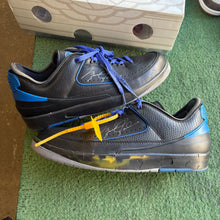 Load image into Gallery viewer, Jordan Off White Varsity Royal Low 2s Size 12.5
