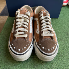 Load image into Gallery viewer, Vans Pearlized Cocoa Brown Old Skool 36s Size 10.5
