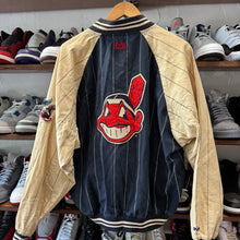 Load image into Gallery viewer, Vintage Cleveland Indians Mirage Jacket Size L

