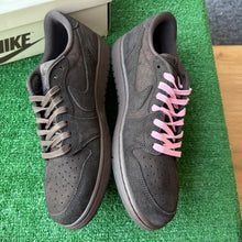Load image into Gallery viewer, Jordan Travis Scott Velvet Brown Low 1s Size 12
