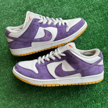 Load image into Gallery viewer, Nike SB Orange Label Court Purple Low Dunks Size 12

